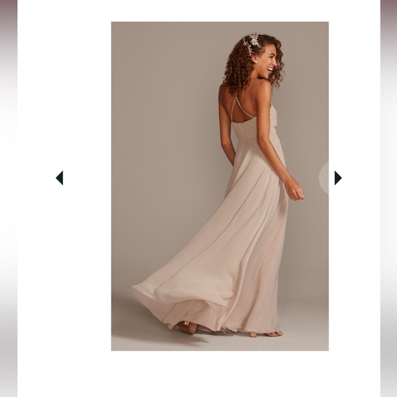 Chiffon Bridesmaid Dress - Picture 2 of 5